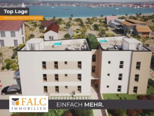 Erstbezug in Meeresnähe, Terrasse mit herrlichem Blick - FALC Immobilien Heilbronn